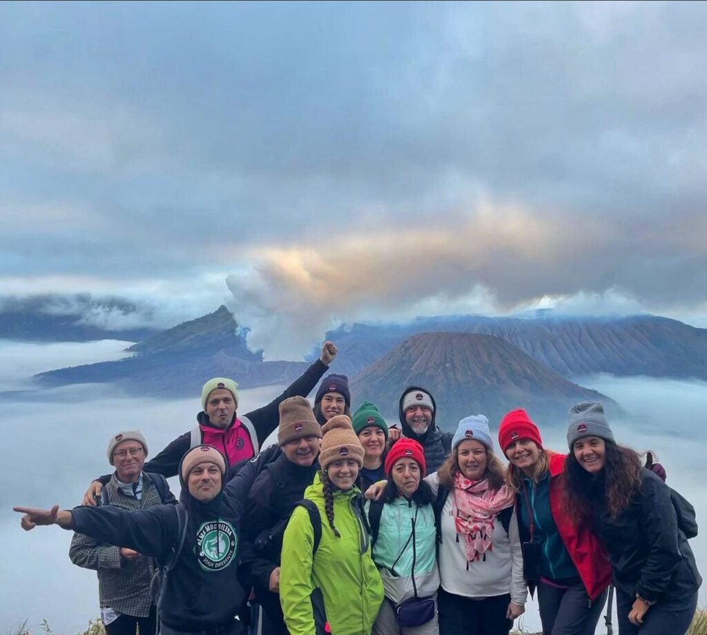 TOUR GROUP FROM SPAIN TO BROMO